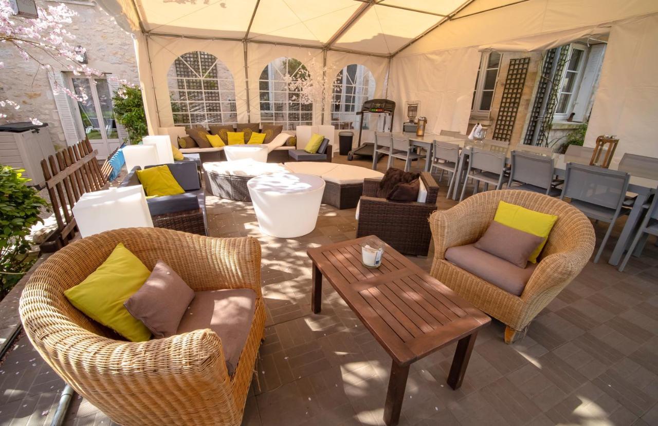 L'Ame Des Hospitaliers Bed & Breakfast Courteuil Bagian luar foto
